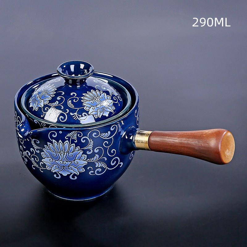 New Style Rabbit Chinese Kung Fu Tea set Travel Tea set Ceramic Portable Tea set Teapot Tea Maker Infuser Teacup Cup for Tea