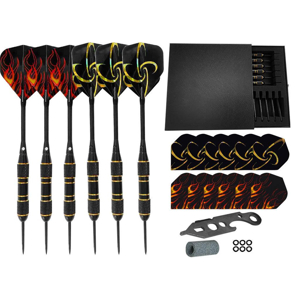 Eco-Friendly Customized Copper Reticulated Aluminum Shaft Darts чёрный