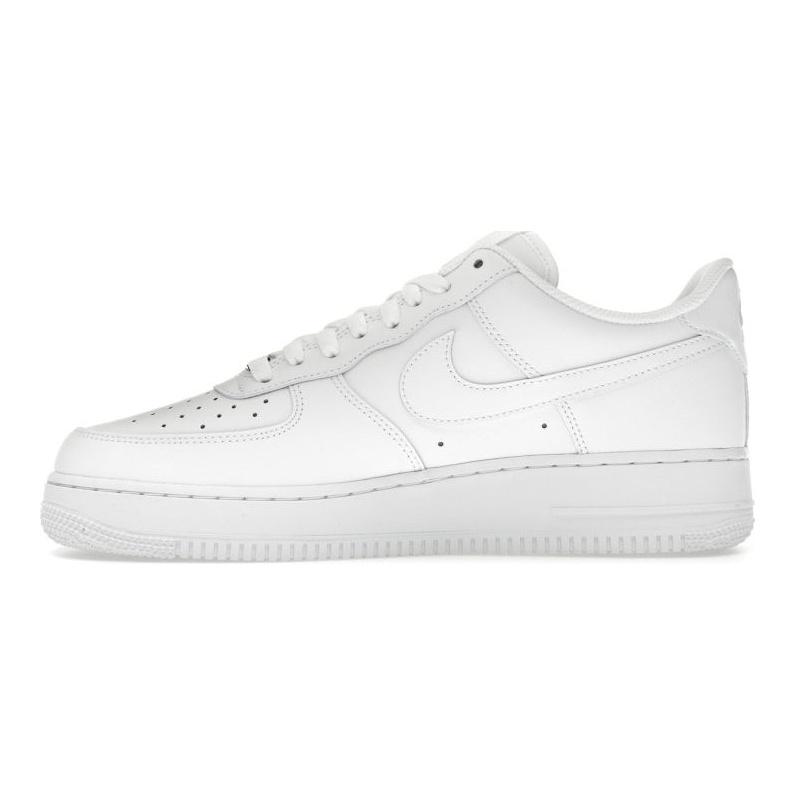 Nike נעלי סניקרס לנשים Air Force 1 07 LX חבילת סווש מתכת מותכת - שחור לבן IF1686-101