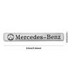 Aluminum Auto Body Trunk Badge Stickers For Mercedes Benz AMG A B Class W212 W213 W205 CLA GLB GLE GLK GLS Car Refit Accessories