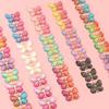 Two-tone Gradient Butterfly Beads  For DIY Necklace Bracelet Jewelry Making Accessories