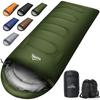 Wolfyok Outdoors Winter Sleeping Bag Limbs 230T Multifunctional Sleeping Comfortable Temperature Range Fully Includes Storage Ideal for Car Emergency