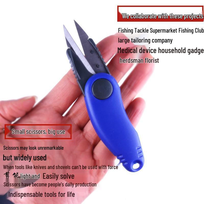 HENG JIA Popular Folding Lure Pliers and Mini Retractable Line Cutter Scissors