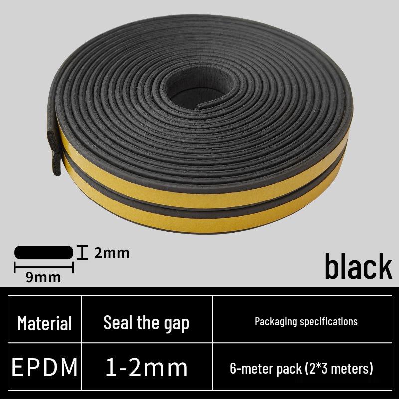 Soundproof and Windproof Door & Window Sealing Strip for Silent Shock Absorption and Insulation