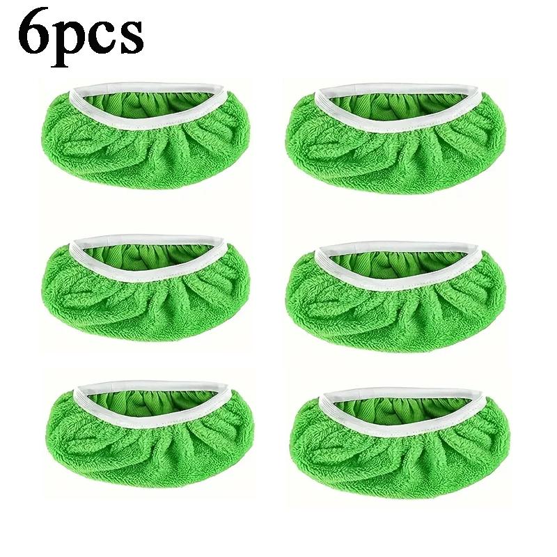 2/4/6 Pcs Reusable Microfiber Mop Pads for Swiffer Washable Replacement Rags and Towels for Household Mopping Accessories