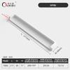 Oukali No Slotting Handle Cabinet Wardrobe Door Handle Aluminum Alloy With Plug Furniture Hardware Invisible Handle