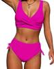 Stylish Multicolor Twist Bag Bandage Bikini Swimsuit for Women – European & American Design, Sexy & In Stock