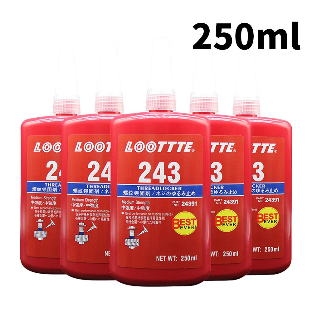 High-capacity Thread Interlock 243 High-strength Thread Interlock Used for M6-M20 Thread Interlock and Sealing for Home Car Tool