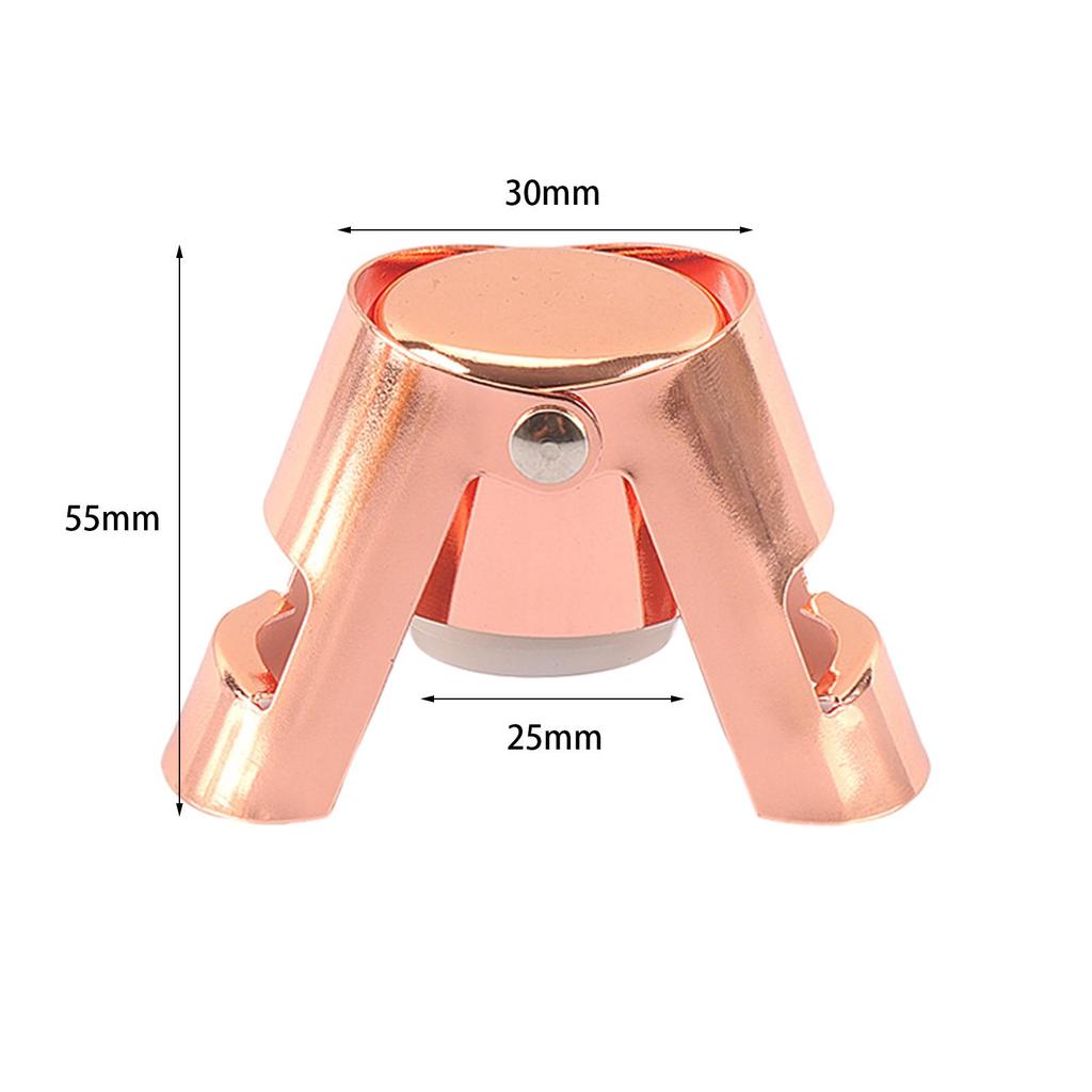Wine Stopper Champagne Sealer Accessories Sealer Sparkling Wine Bottle Plug for Sparkling Wines Champagne Birthday Gift