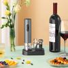 Electric Automatic Wine Bottle Opener, Battery Powered Cordless Corkscrew with Foil Cutter & Stopper, Gift Box Set
