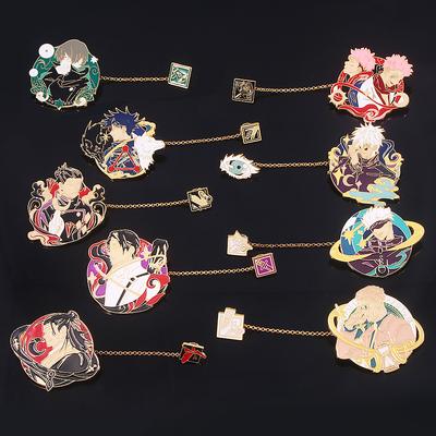 Jujutsu Kaisen Gojo Satoru Ryomen Sukuna Spilla Cosplay Distintivo Prop Catena Anime Uomo Donna Spilla Oggetti di Scena Accessori Cartoni Animati