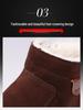 Men's Winter Fleece-Lined Snow Boots with Thick Sole, Non-Slip, Zipper, Cold Protection