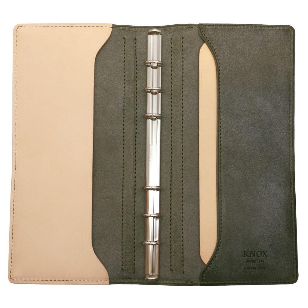 Narrow Size 11mm Genuine Leather System Organizer 1228195 N/PEARCE [Green]