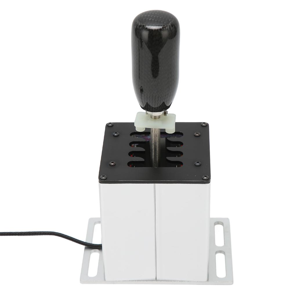 USB Simulator Shifter 7 Plus R Racing Game H Shifter with Carbon Fiber Grip for Logitech G29 G27 G25