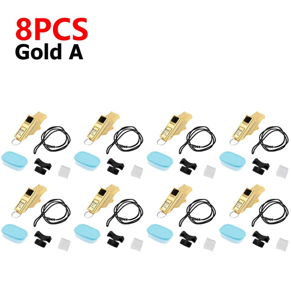 1-10PCS Professional Soccer Referee Whistle Coaching Basketball Football Whistles Seedless Plastic Whistles Basketball Whistles