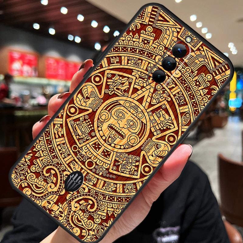 Mayan Calendar Case For ZTE Nubia Red Magic 10S 10 8 9 8S 9S 11 Pro Plus 10 Air 5G 6R 6 7 6S 7S Pro Cover