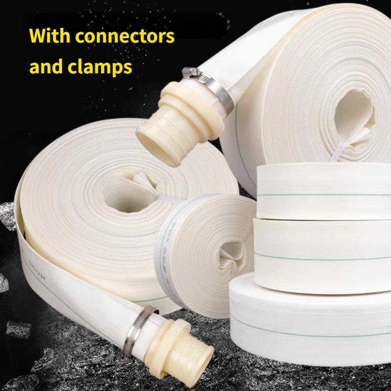 Explosion Proof and Wear-resistant Agricultural Fire Hose Thick Canvas Woven High-pressure Hose Is Wear-resistant, Pressure Resistant, Does Not Crack