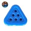 Interactive Inflatable Triangle Cup Holder PVC Float Bathing Pool Toy  Outdoor Lawn Parties
