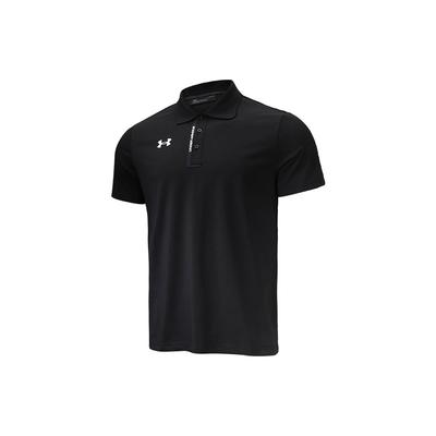 Polo deportivo de punto con estampado de logo para hombre tops Negro 22500513-001