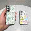 Rainbow Unicorn Luxury Black Phone Case For Samsung Galaxy S23 S24 S25 Ultra S22 Plus S21