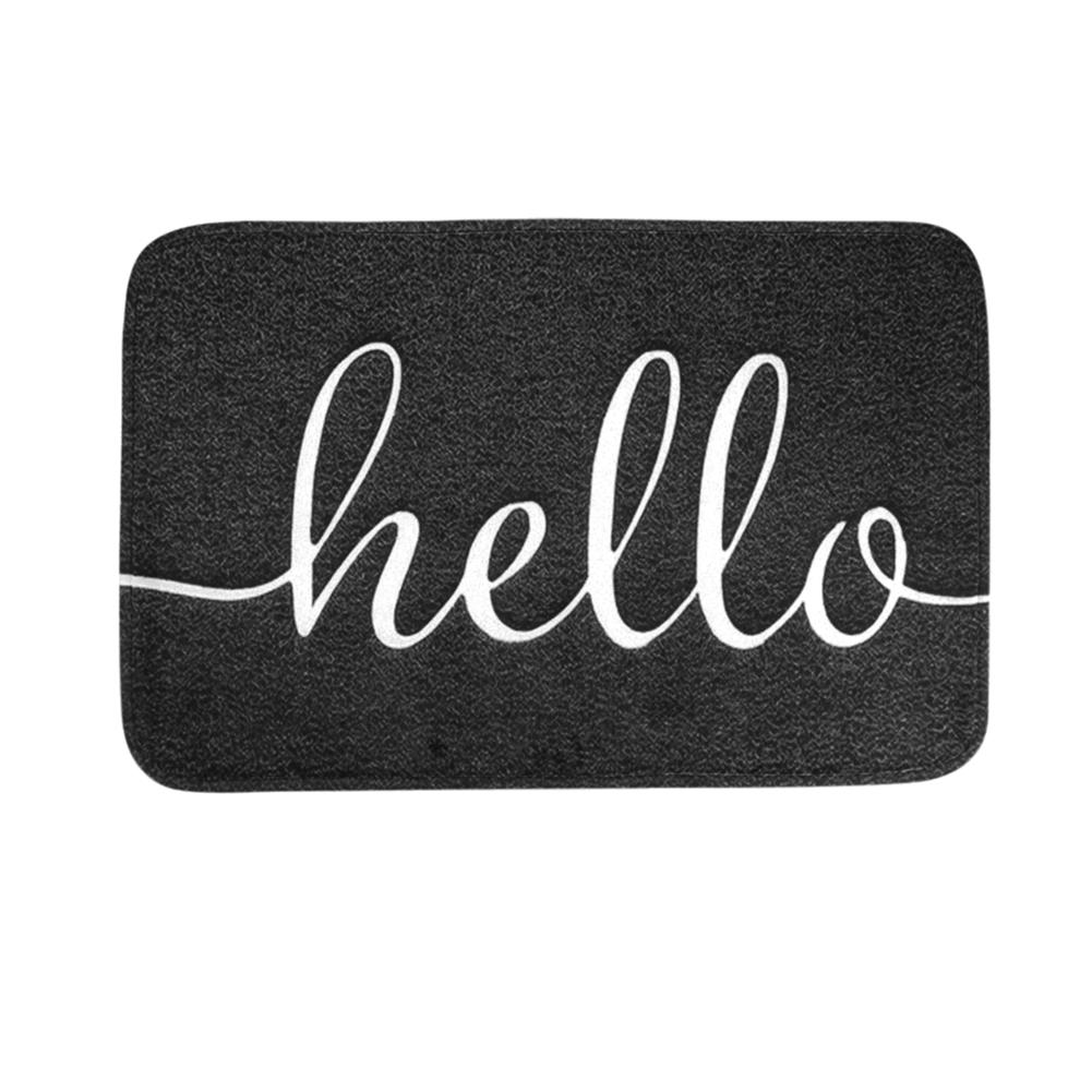 1-5pcs Front Doormats Entrance Mat Indoor Outdoor Water Absorption Floor Mats Non-Slip Back Rubber Welcome Doormat For Bathroom