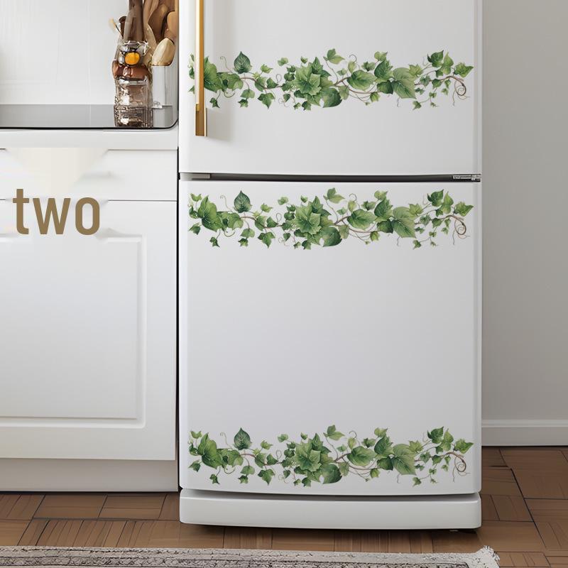 Self-Adhesive Fresh Leaves Wall Sticker for Living Room, Bedroom, or Dorm Decor