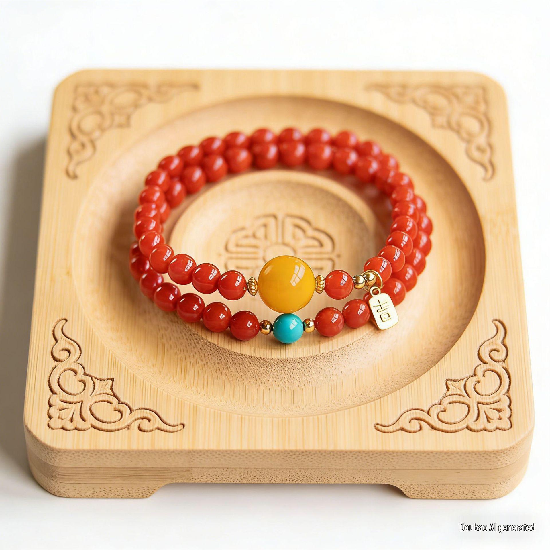 Браслет из красного агата Юньнань: Натуральные нефритовые бусины для женщин и мужчин, Молитвенные украшения со знаком зодиака