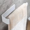 Self Adhesive Hand Towel Bar No Punching Toilet Paper Holder Accessories Hand Towel Holder