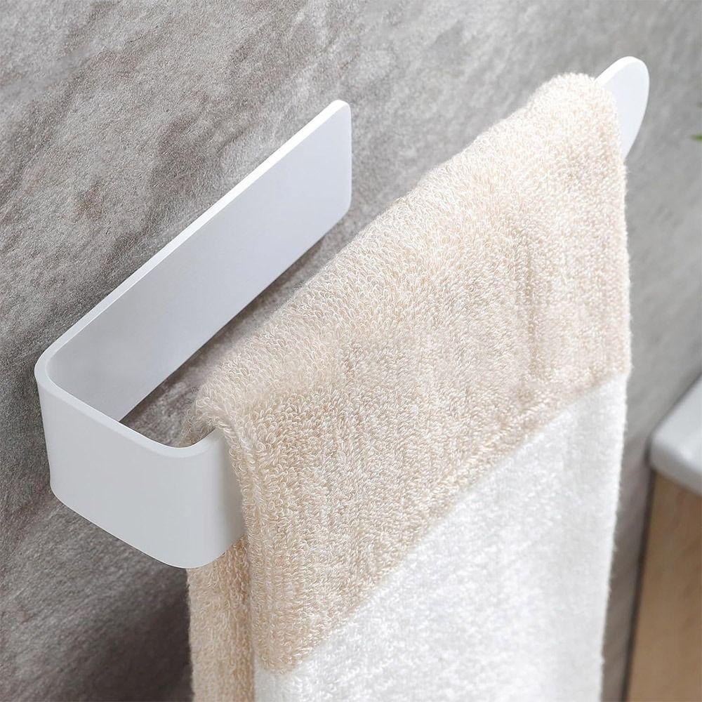 Self Adhesive Hand Towel Bar No Punching Toilet Paper Holder Accessories Hand Towel Holder
