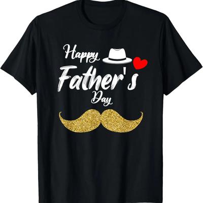 Happy Father's Day 2024 Tshirt for Men Dad Grandpa Love T-Shirt