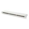 19" Patch Panel - DIGITUS - Cat.6 Class E - 24 RJ45 Ports - Grey - Indoor