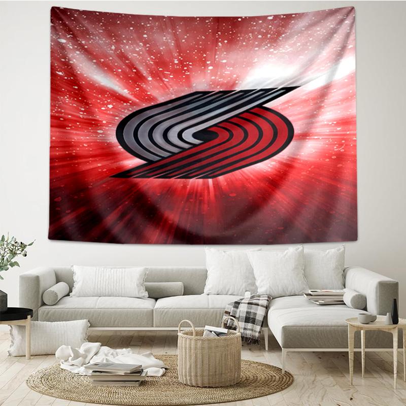 Portland Blazers Artwork Quick-Dry Tapestry Hanging for Bedroom,Livingroom, Playroom,Decor Art Room Wall Tapestry Holiday and Birthday Gifts