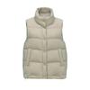 Women's Stand Collar Loose Fit Short Down Vest