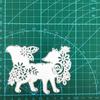 Flower Foxes Metal Cutting Dies DIY Stamp Embossing Scrapbooking Decoration