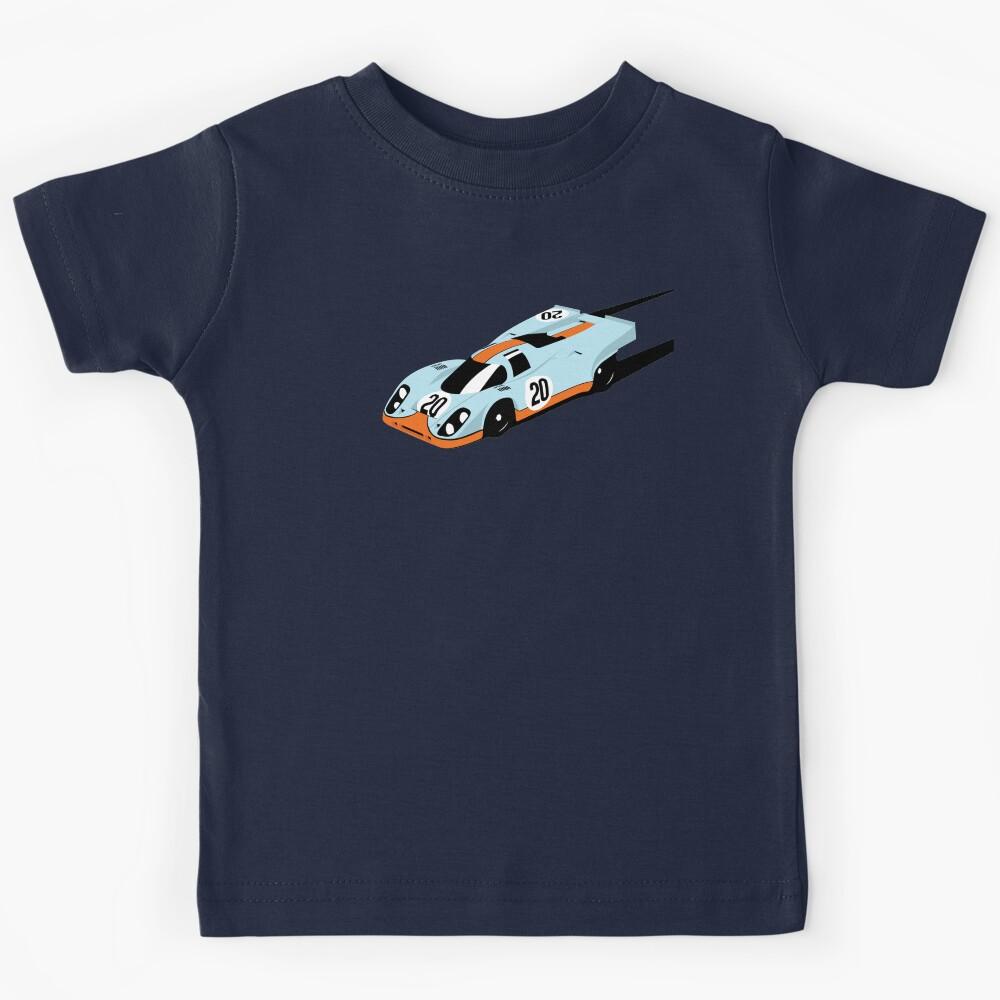 Classic Race Winning Race Car Kids T-Shirt 130