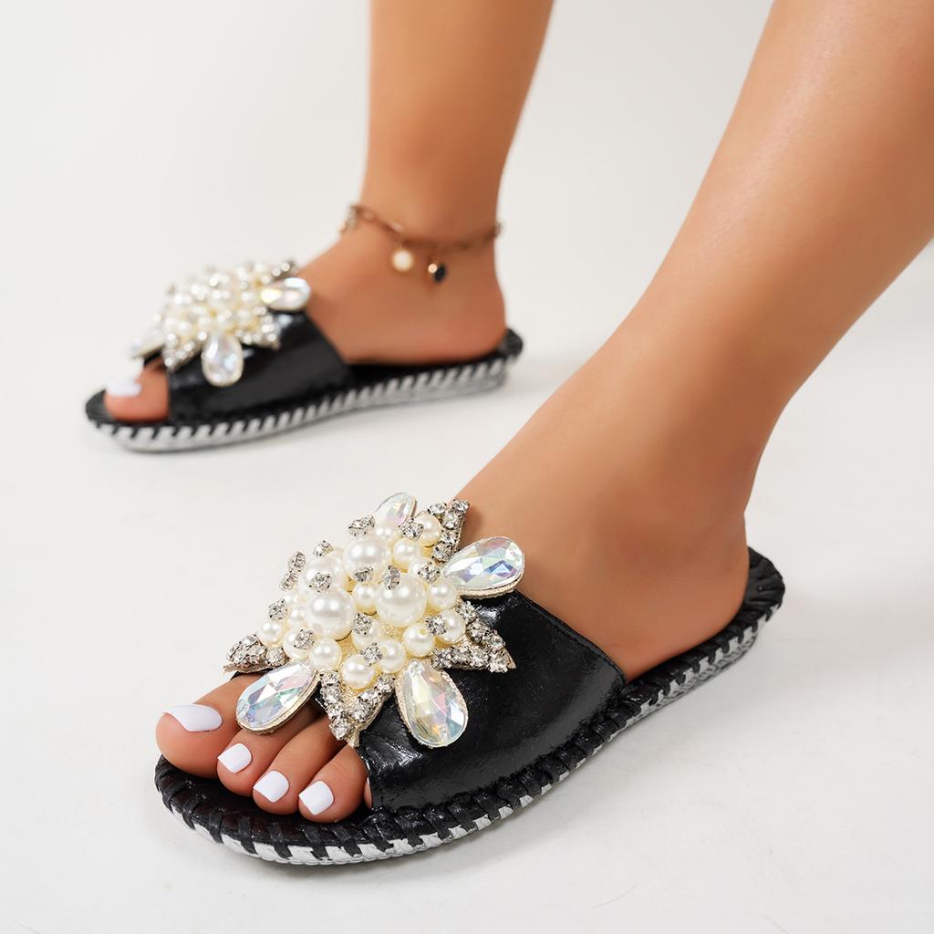 Women Slippers Casual Open Toe Sandals Summer Anti-slip Trend Shoes Lightweight Outdoor Slippers 2024 New Slides Women