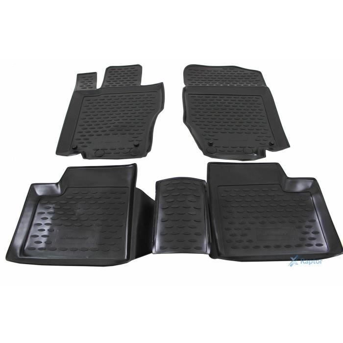 J&J AUTOMOTIVE | Tapis De Sol En Caoutchouc 3D Exclusive Pour Mercedes M Classe W164 2006-2012