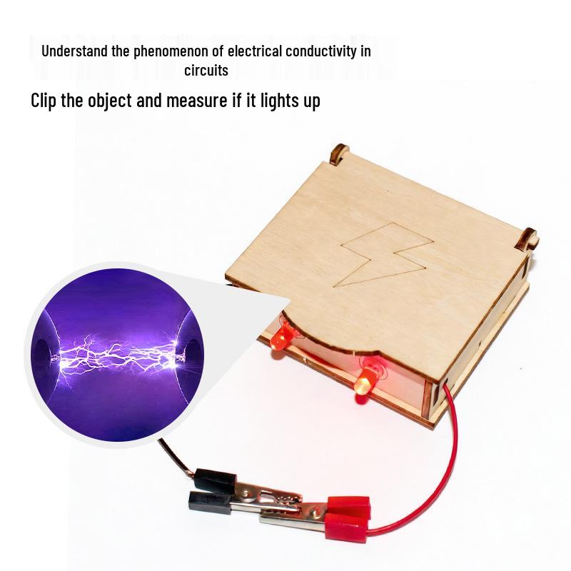 Kids' Conductive Detector Science Experiment Kit - DIY Handmade Physics Materials for Primary Students