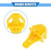 20 Pcs Car Fender Flare Bumper Clip Compatible for Honda CRV 2.4L 2012-2014, Durable Nylon Yellow Retainer Fastener