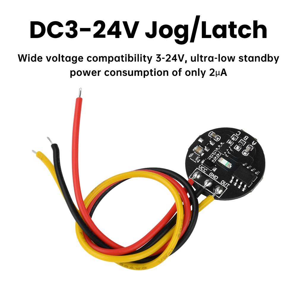 DC 3-24V Momentary/Latching Touch Switch Sensor Module JR223B Induction Capacitive Switch SI4164 MOSFET Led Light POWER Control