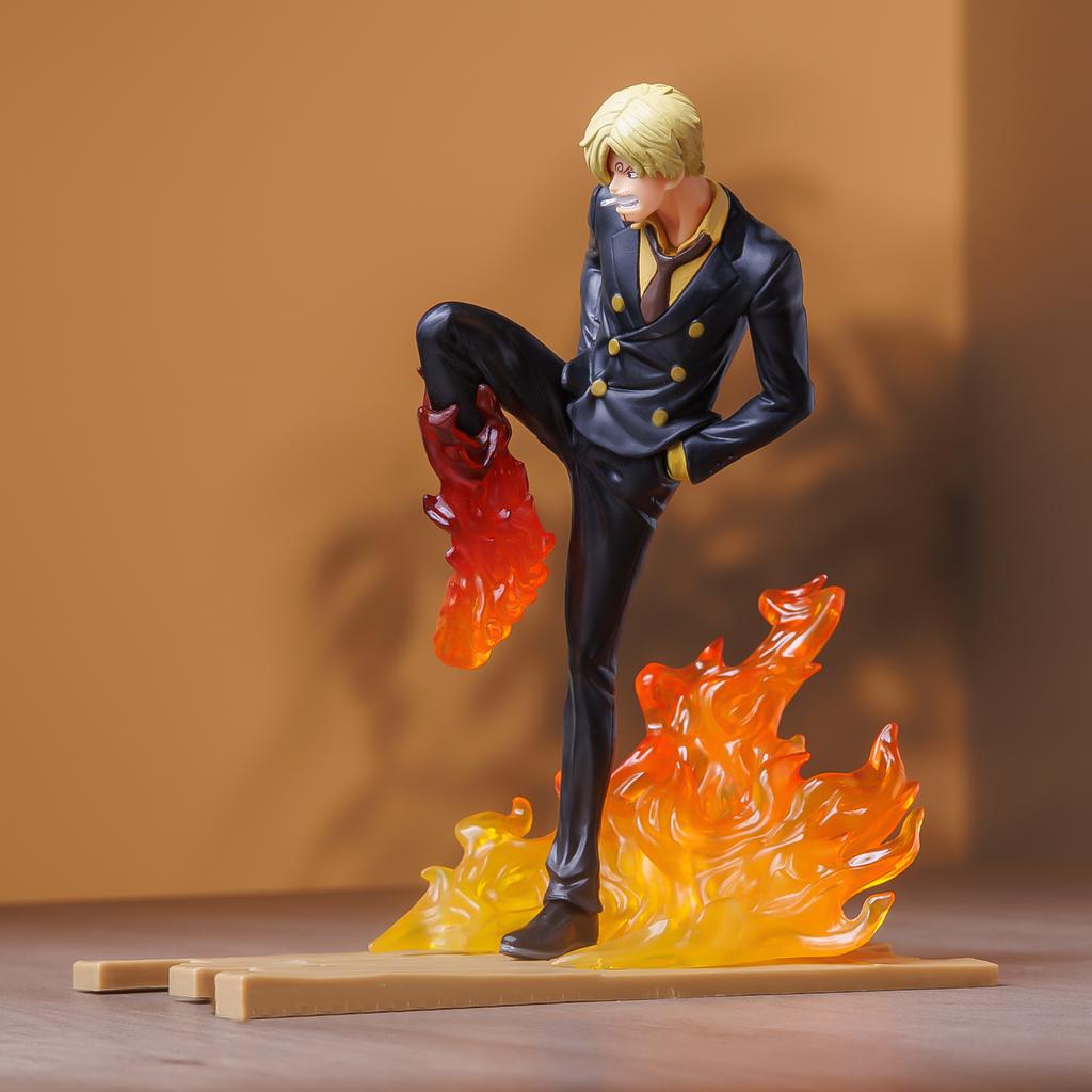 ONE PIECE Sanji Zoro Duell, Modellfiguren, Anime-Zubehör, Heimdekorationen, Valentinstagsgeschenke, Kleine Geschenke