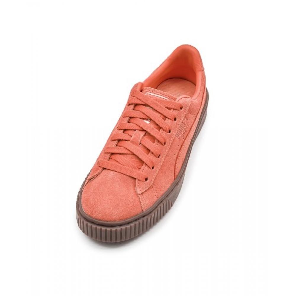 Puma  Puma  Puma X Mardi Mecrdi Suede Platform   Carrot  396259 02