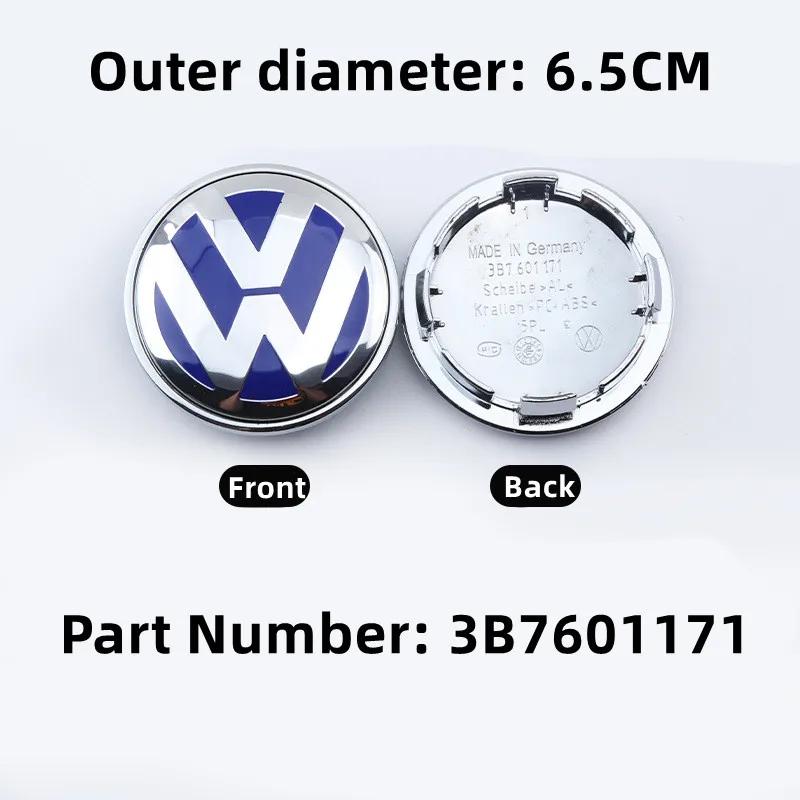 56/58/60/65/66/70/76MM 4pcs Car Emblem Wheel Center Caps Hub Cover Accessories for VOLKSWAGEN GTI Jetta Tiguan Golf POLO Passat