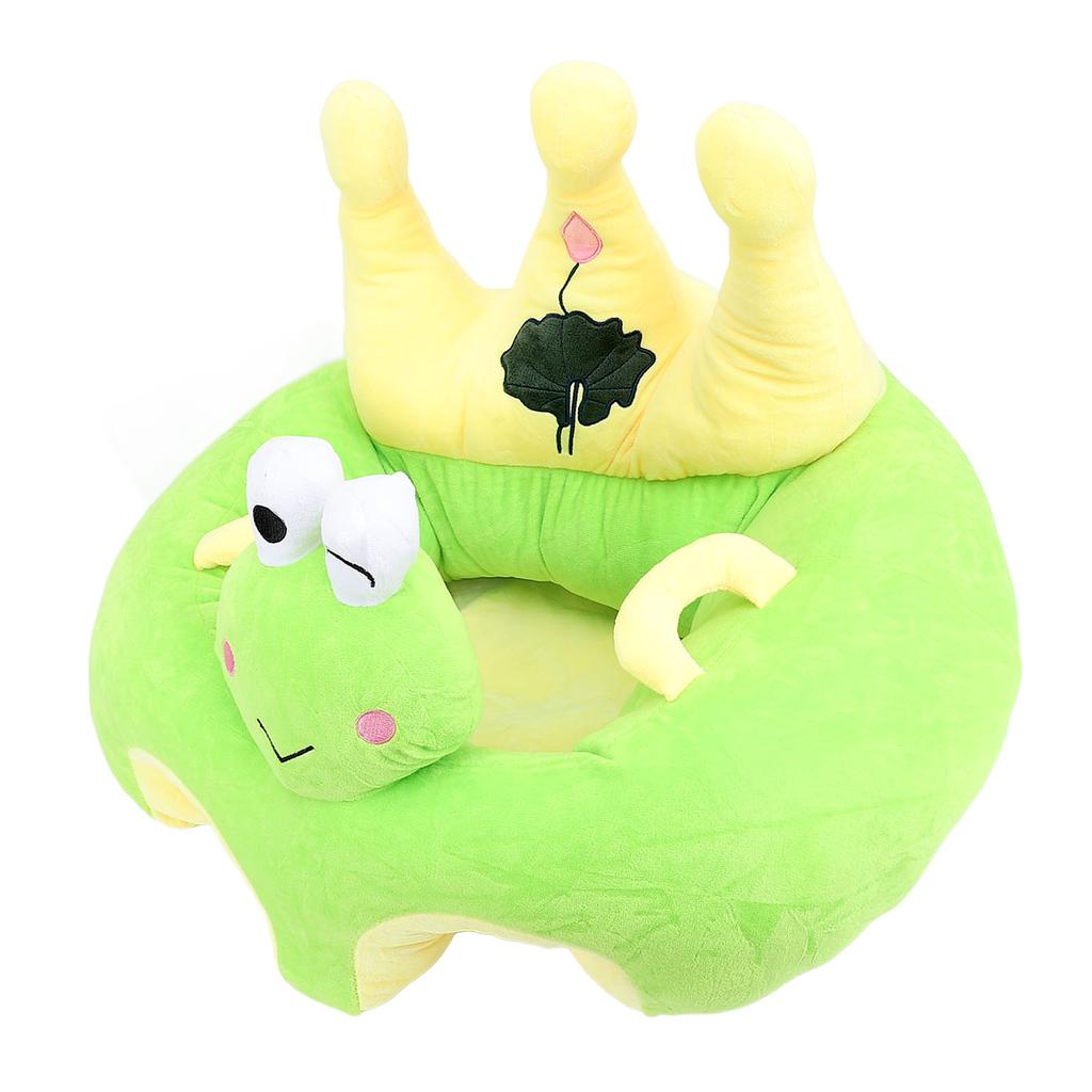 Baby Learning Seat Infant Sofa Ultra Soft Plush Cute Cartoon Animal Shaped Baby Sitting Up Support S