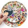 100 Crayon Shin-chan Dress-Up Graffiti Cartoon Stickers for Water Cups & Phone Cases
