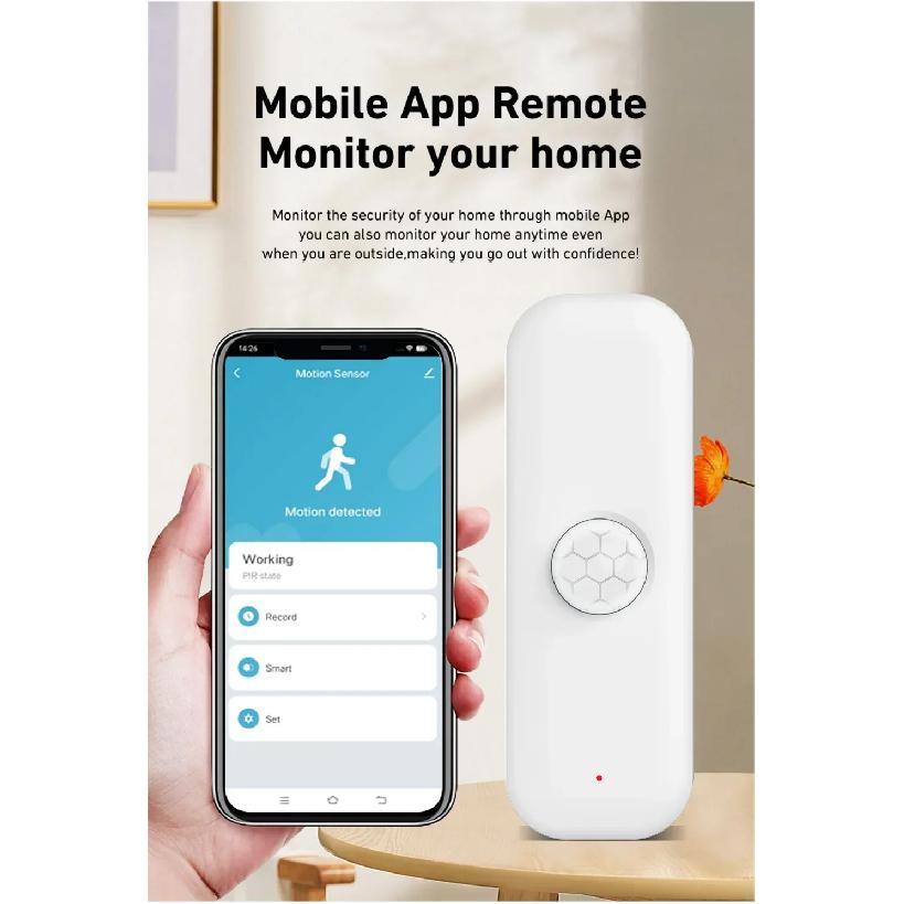 PIR Tuya Zigbee Wifi Motion Sensor Infrared Detector Alarm Sensor Works With Smart Life Tuya Home Assistant Body Sensor