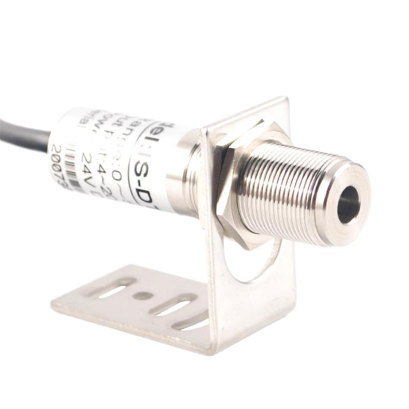 Compact Non-Contact Infrared Temperature Sensor 0-600°C 4-20mA/0-10V/0-5V RS485 Output Industrial Fixed Mount