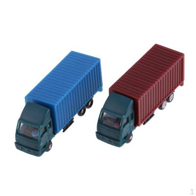 2pcs 1: 150/1: 200 Truck Model Transport Tuck