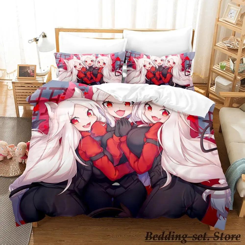 Helltaker Anime Bedding Set Single Twin Full Queen King Size Duvet Cover for Adult Kid Bedroom
