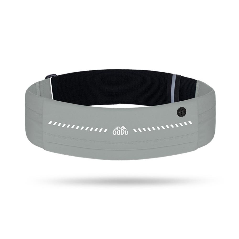 

Плотно прилегающая поясная сумка для бега Высокоэластичная спортивная сумка для телефона Езда на открытом воздухе S светло-серый